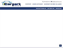Tablet Screenshot of carpark-murr.de